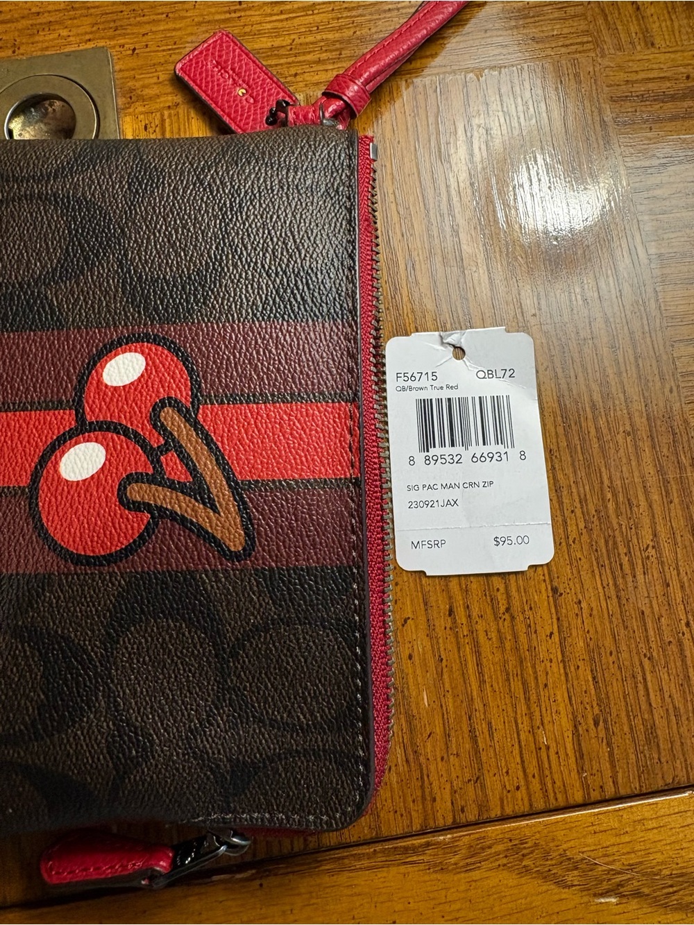 Coach Pac-Man Wristlet Bundle - Picture 9 of 9